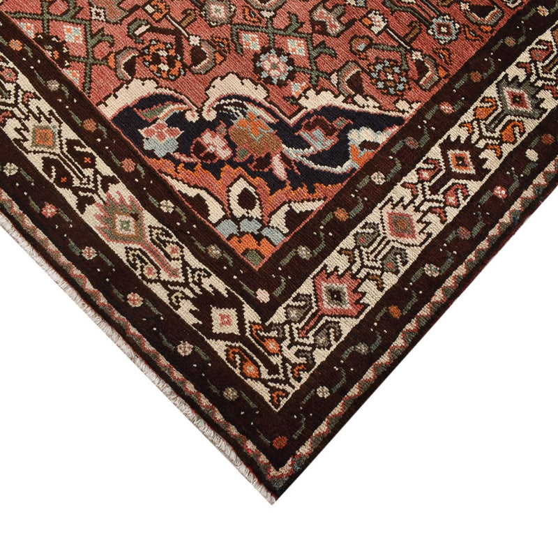 Corredor Tapete Persa - Nomadic - 308 x 128 cm - vermelho claro