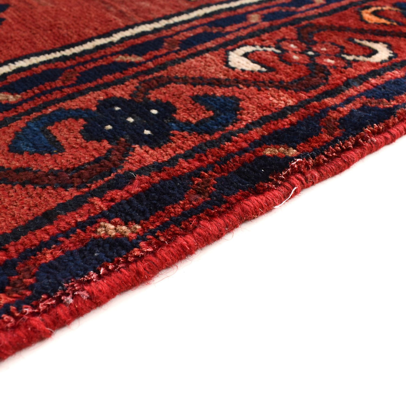 Corredor Tapete Persa - Bijar - 298 x 102 cm - vermelho