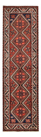 Corredor Tapete Persa - Nomadic - 299 x 85 cm - vermelho