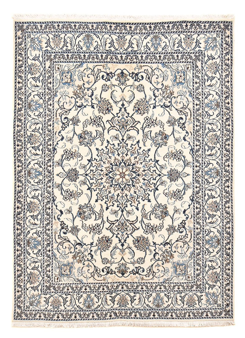 Tapete Persa - Nain - 200 x 149 cm - cinzento claro