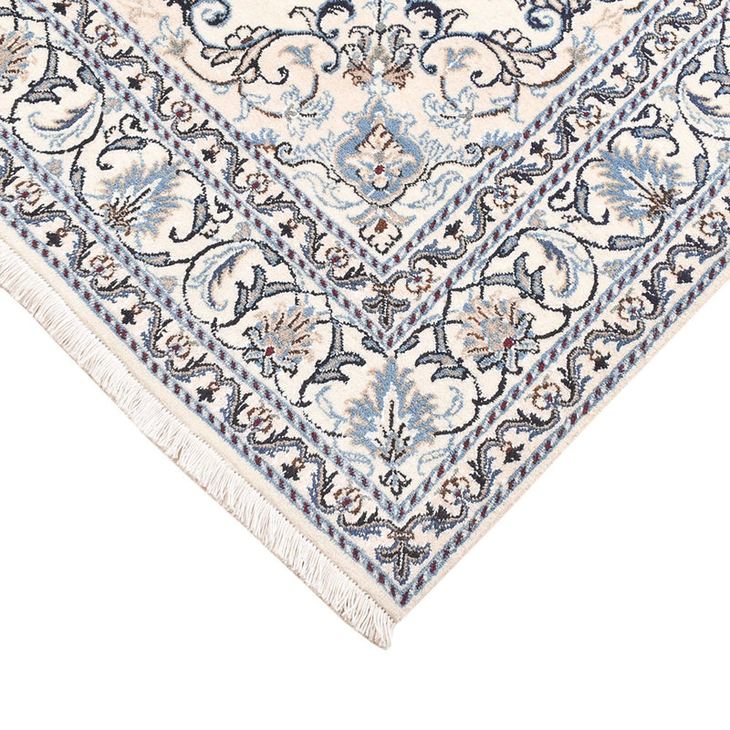 Tapete Persa - Nain - 200 x 149 cm - cinzento claro
