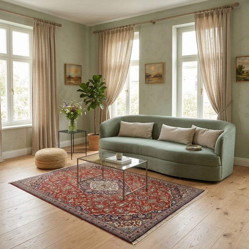 Kashan Tapete 244x146cm - Tapete persa