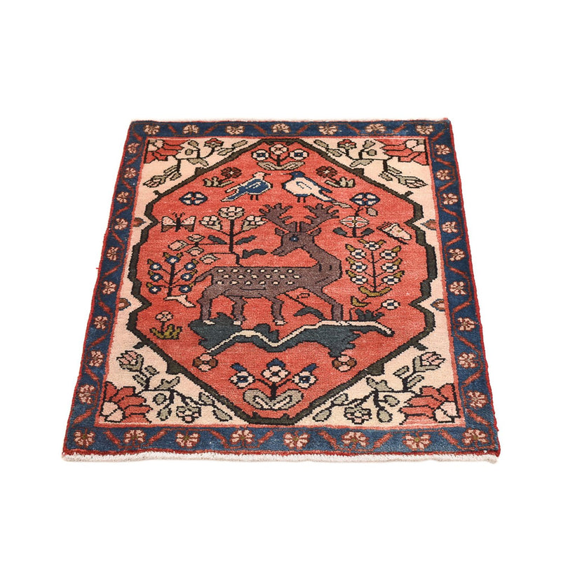 Tapete Persa - Nomadic - 92 x 67 cm - vermelho claro