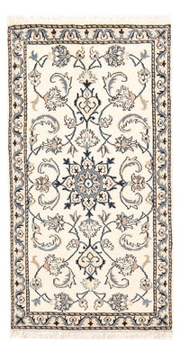 Tapete Persa - Nain - 139 x 68 cm - cinzento claro – product image