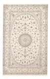 Nain - 9La Tapete 205x305cm - Tapete persa - Rectangular / Cinzento claro / 205 x 305 cm Rectangular