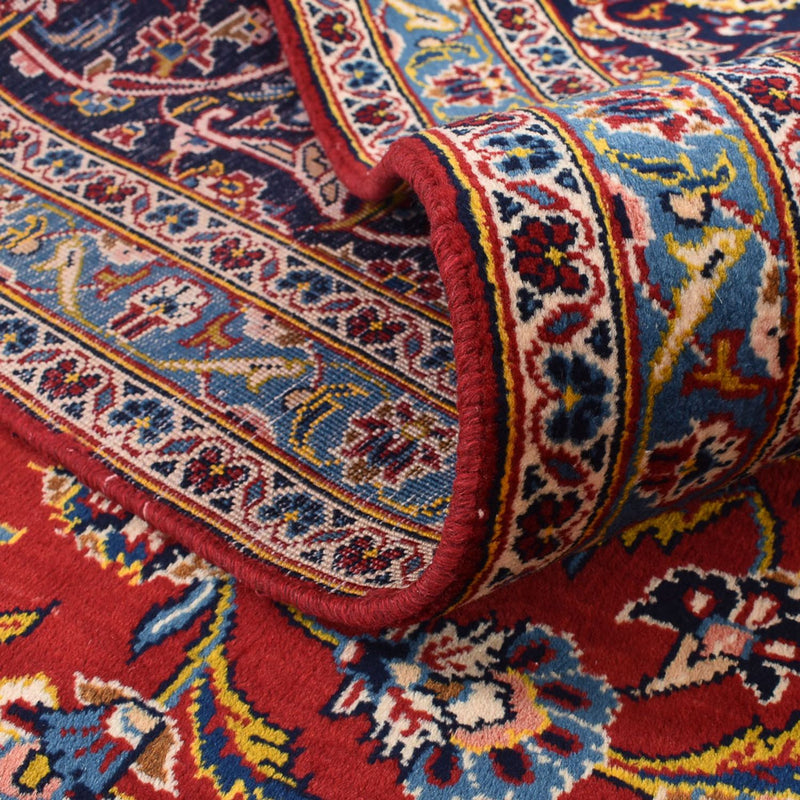 Tapete persa - Keshan - 414 x 290 cm - ferrugem