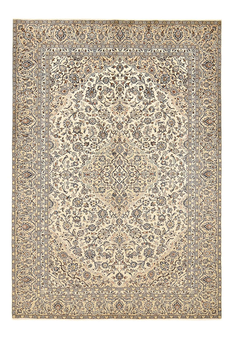 Tapete persa - Keshan - 335 x 229 cm - areia