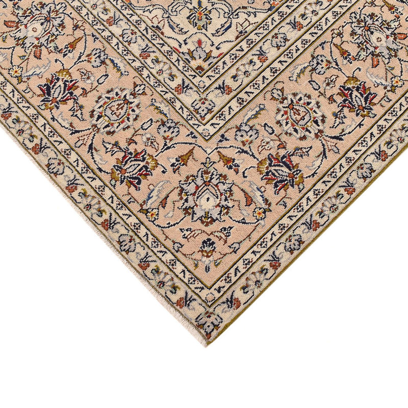 Tapete persa - Keshan - 308 x 208 cm - bege claro