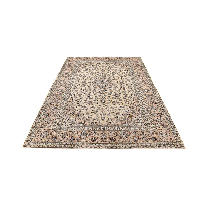 Tapete persa - Keshan - 308 x 208 cm - bege claro