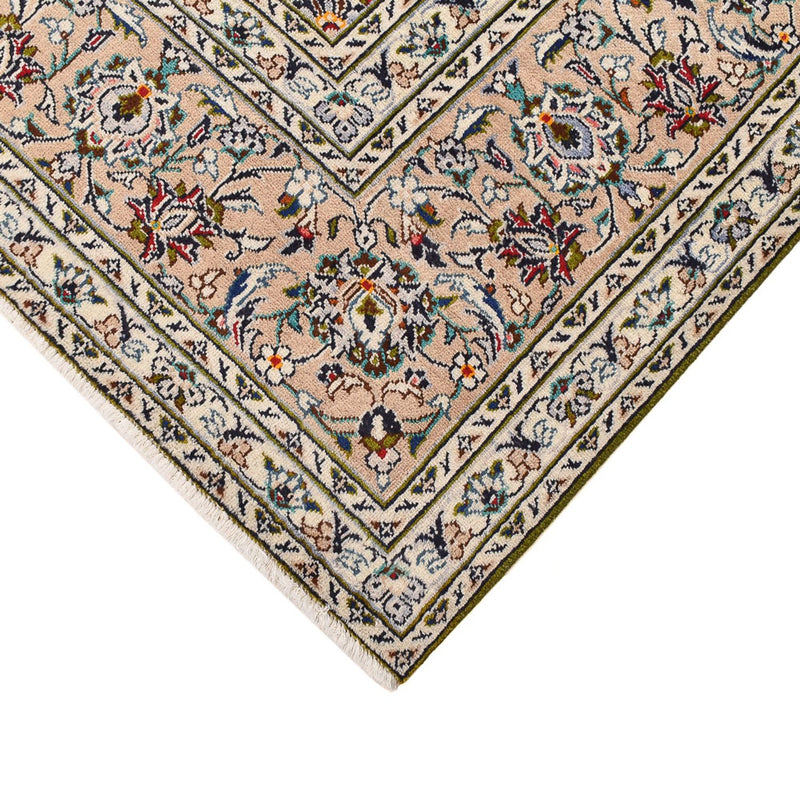 Tapete persa - Keshan - 340 x 245 cm - bege claro