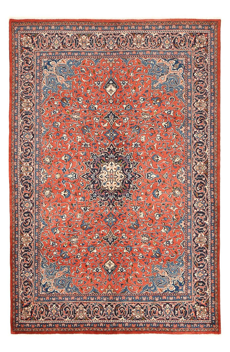 Tapete Persa - Clássico - 317 x 206 cm - vermelho claro