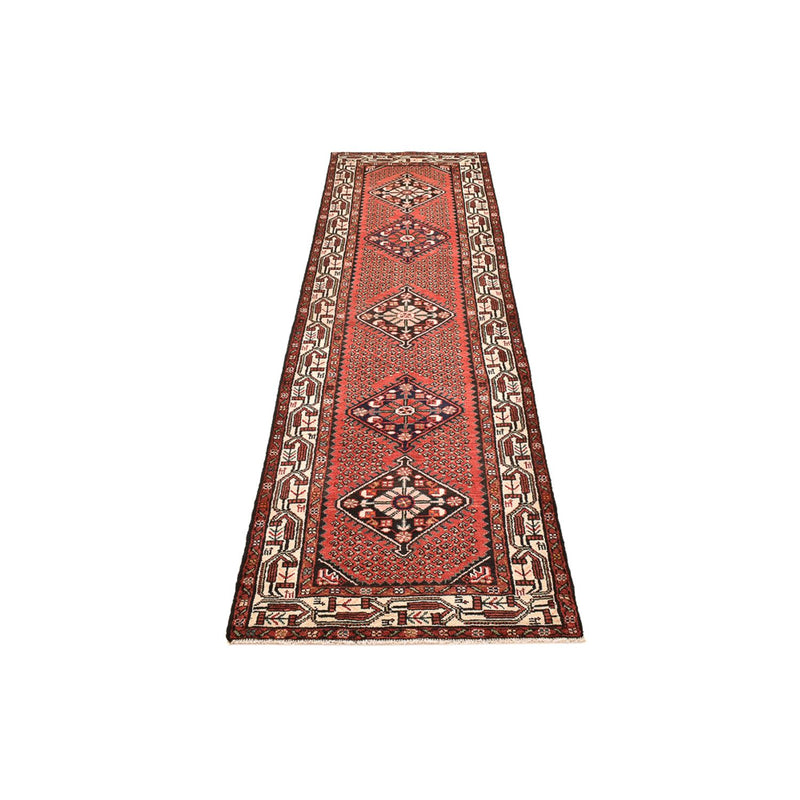 Corredor Tapete Persa - Nomadic - 302 x 83 cm - vermelho claro