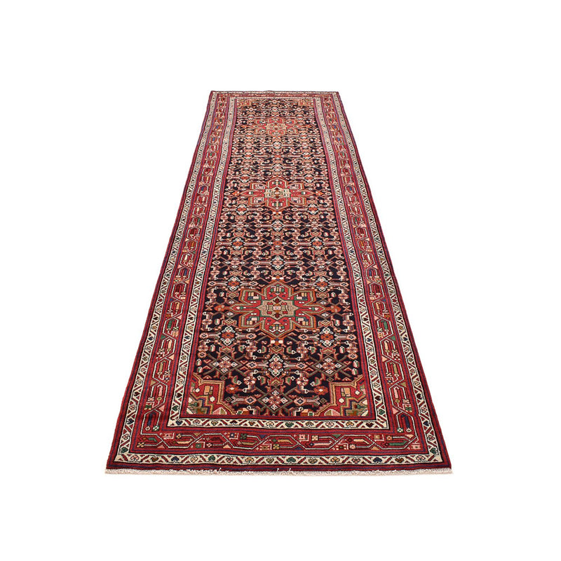 Corredor Tapete Persa - Nomadic - 403 x 120 cm - vermelho claro