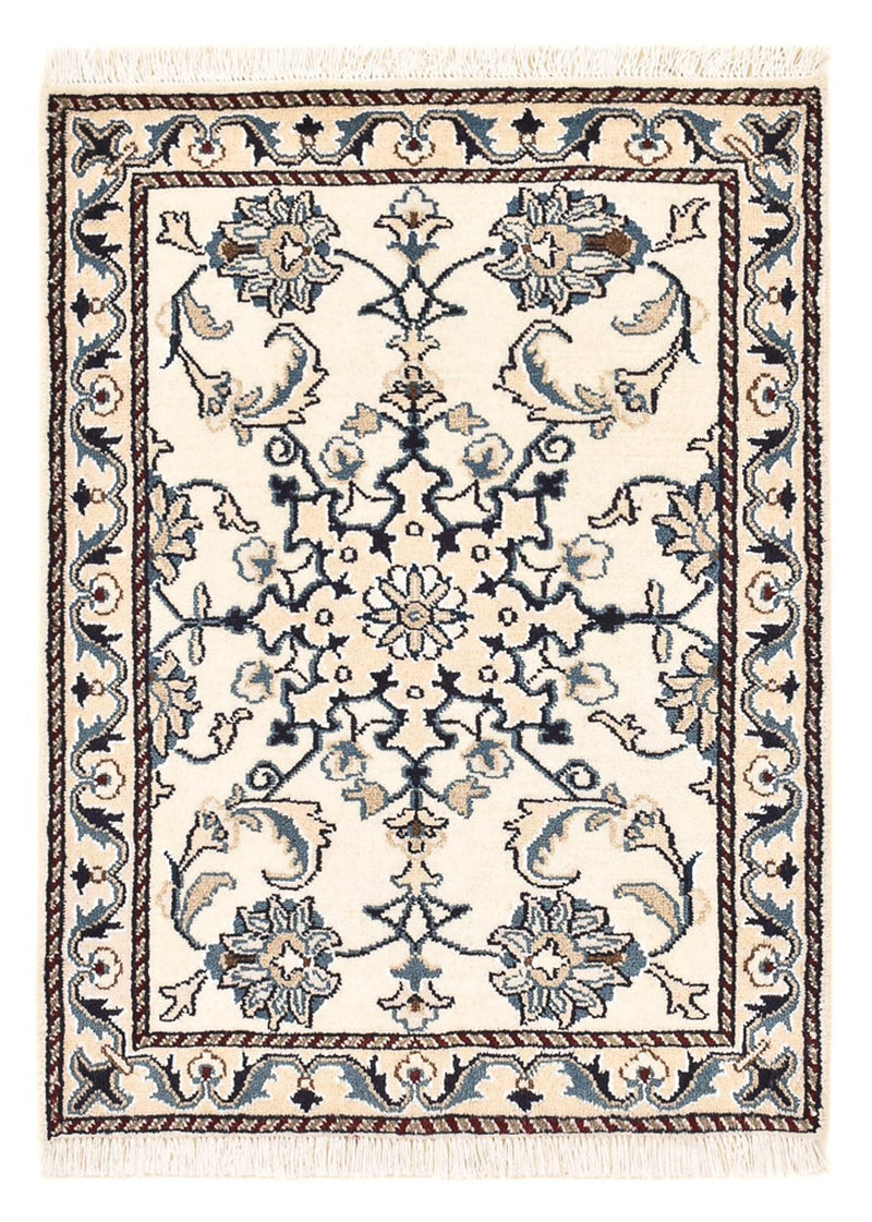 Tapete Persa - Nain - 89 x 61 cm - creme