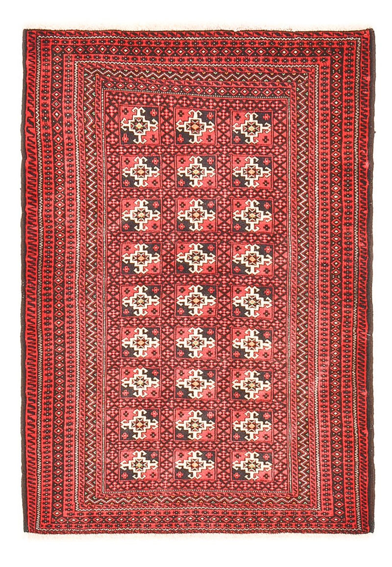 Tapete Baluch - 140 x 100 cm - vermelho