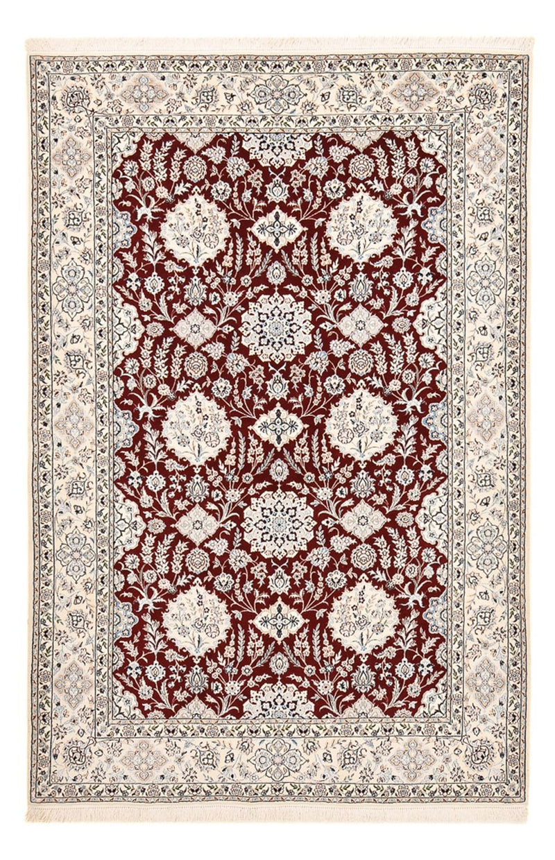 Tapete Persa - Nain - Premium - 227 x 146 cm - vermelho
