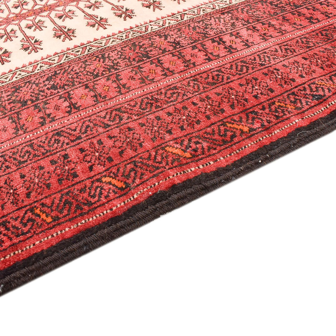 Tapete Baluch - 143 x 102 cm - vermelho