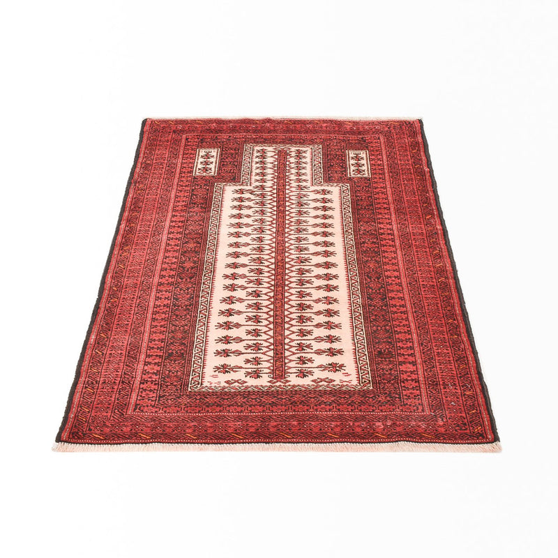 Tapete Baluch - 143 x 102 cm - vermelho