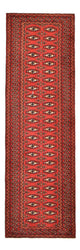 Corredor Tapete turquaman - 183 x 61 cm - vermelho