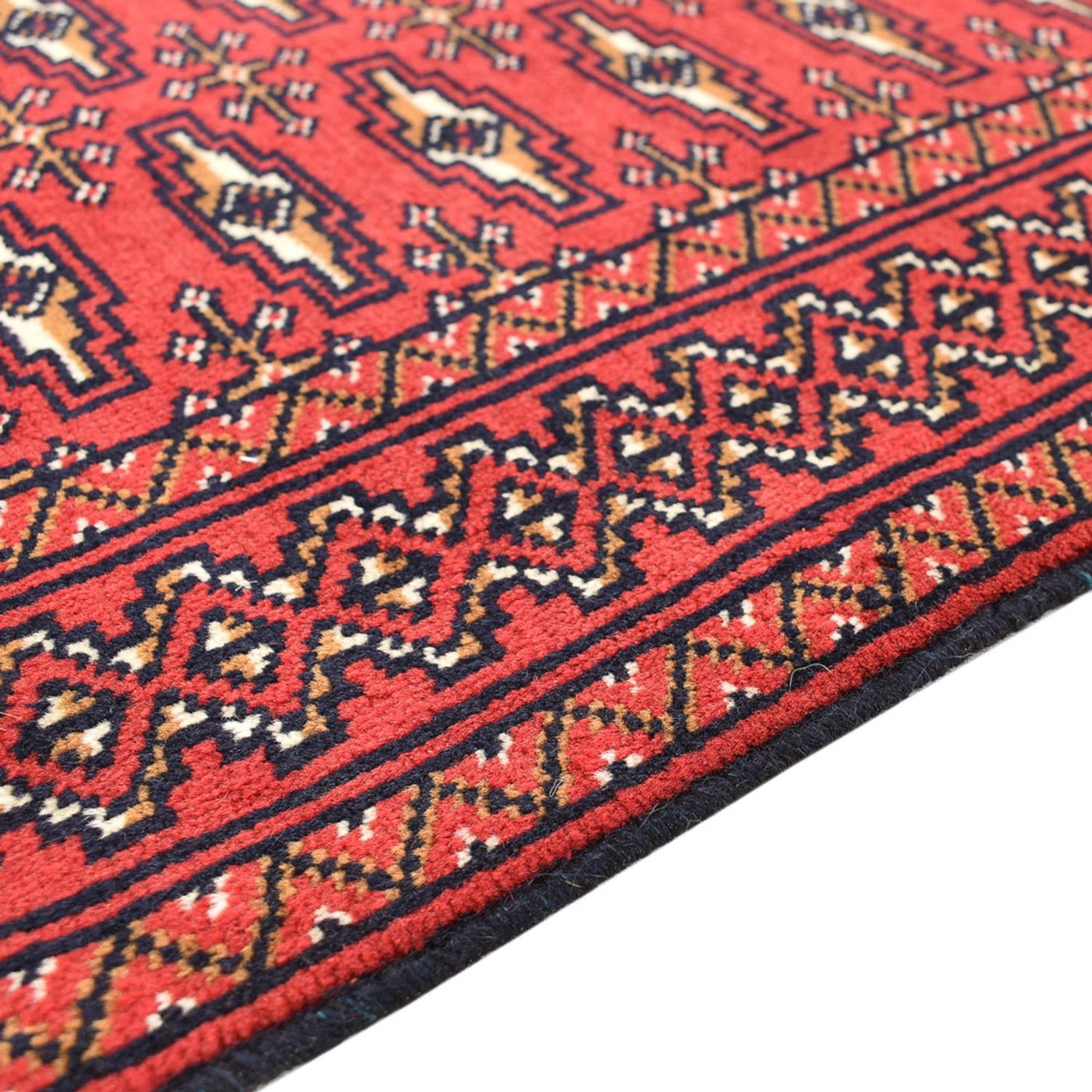 Corredor Tapete turquaman - 183 x 61 cm - vermelho