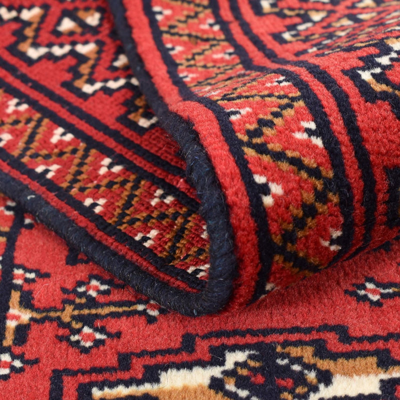 Corredor Tapete turquaman - 183 x 61 cm - vermelho