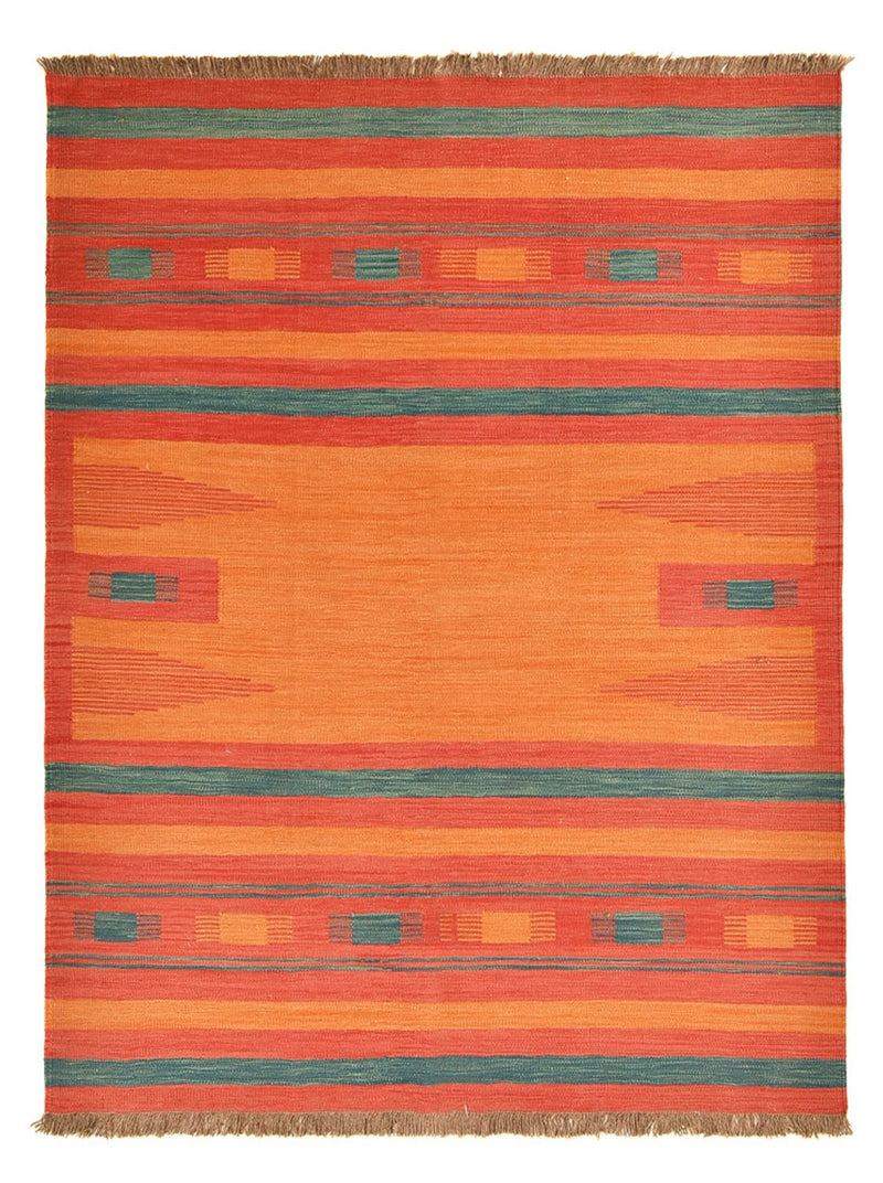 Kilim moderno Tapete 201x155cm - Tapete de lã