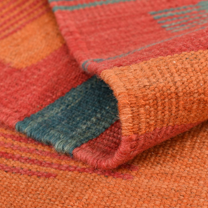 Kilim moderno Tapete 201x155cm - Tapete de lã