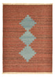 Kilim moderno Tapete 158x116cm - Tapete de lã