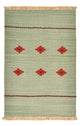 Kilim moderno Tapete 119x80cm - Tapete de lã