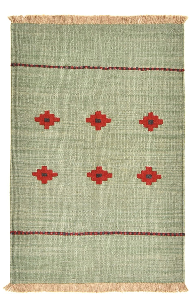 Kilim moderno Tapete 119x80cm - Tapete de lã