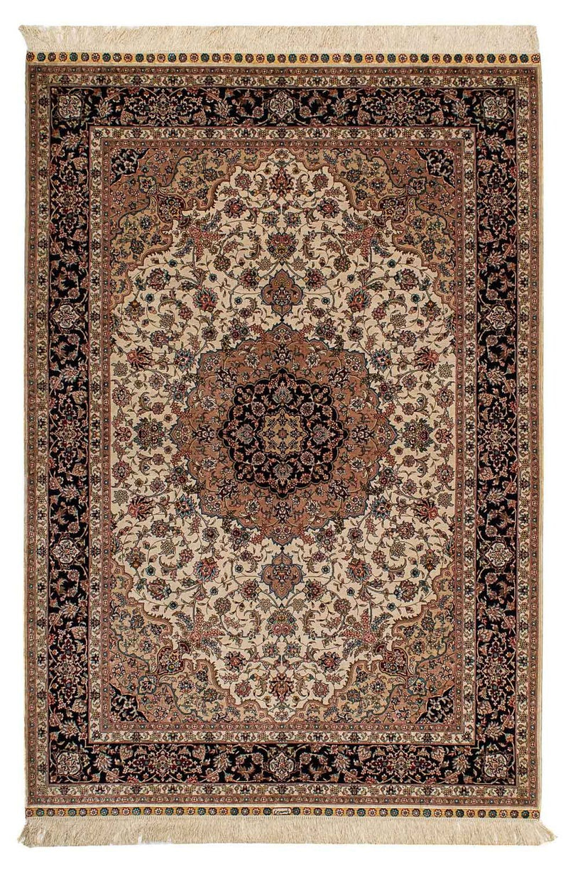 Seda chinesa Tapete 183x122cm - Tapete persa