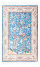 Tapete persa - Ghom - 118 x 75 cm - azul claro