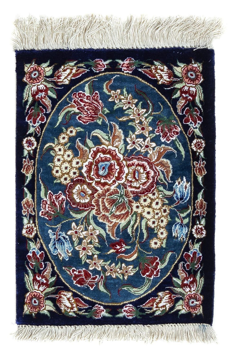 Qom seda Tapete 40x28cm - Tapete persa