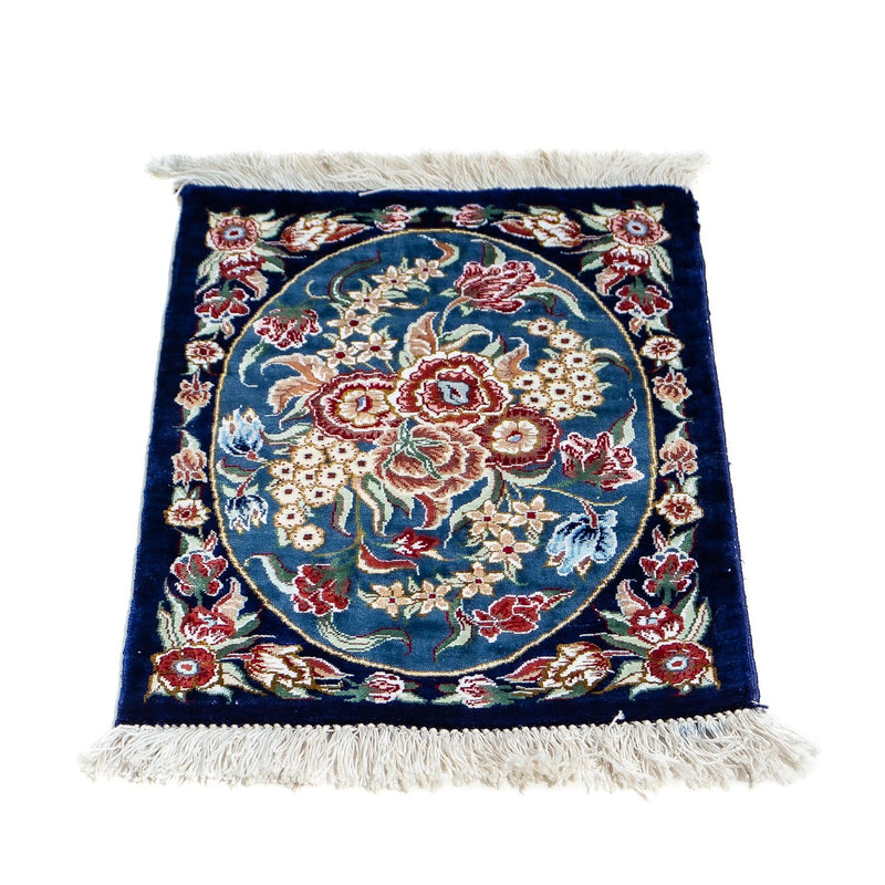 Qom seda Tapete 40x28cm - Tapete persa