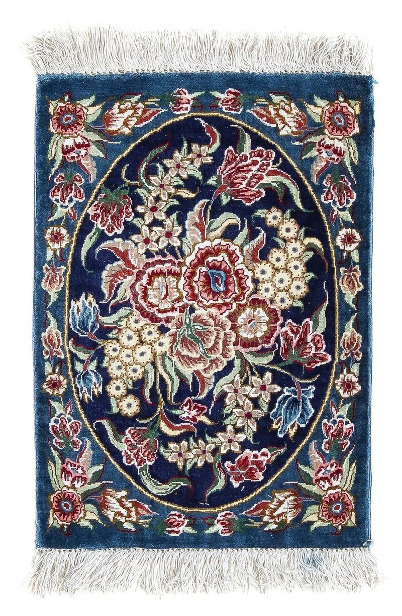 Qom seda Tapete 40x28cm - Tapete persa