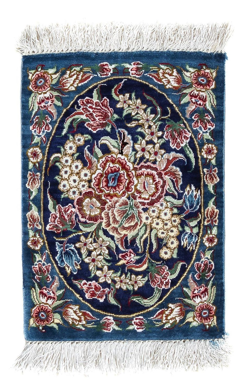 Qom seda Tapete 40x28cm - Tapete persa
