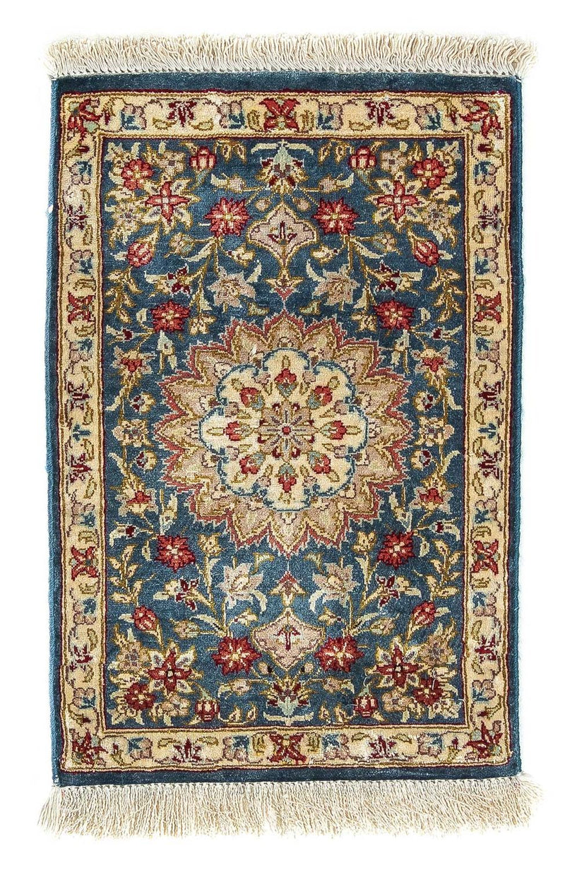 Qom seda Tapete 44x27cm - Tapete persa
