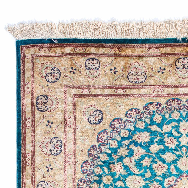 Qom Tapete 78x119cm - Tapete persa - turquesa