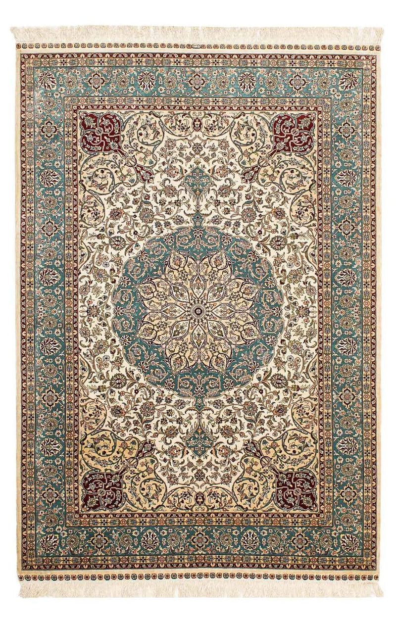 Seda chinesa Tapete 183x122cm - Tapete persa