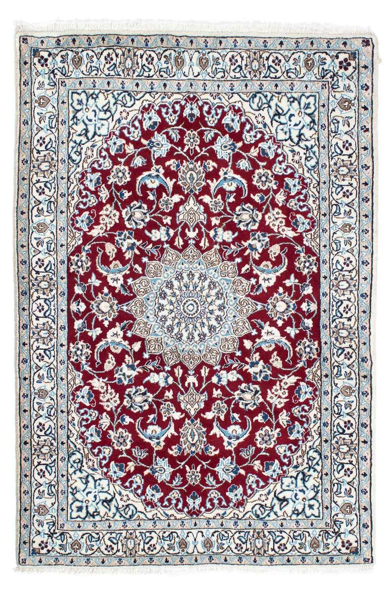 Tapete Persa - Nain - Royal - 173 x 114 cm - vermelho escuro