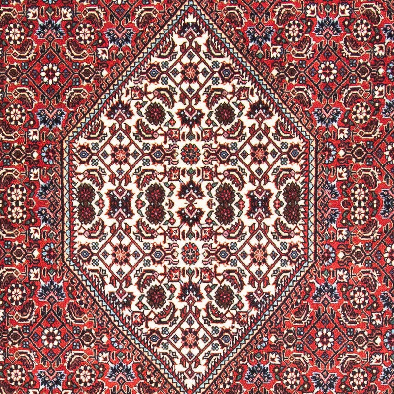 Tapete Persa - Bijar - 176 x 109 cm - azul escuro