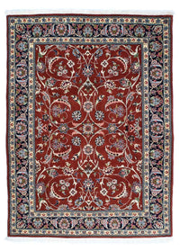 Tapete persa - Ghom - 181 x 136 cm - vermelho escuro – product image
