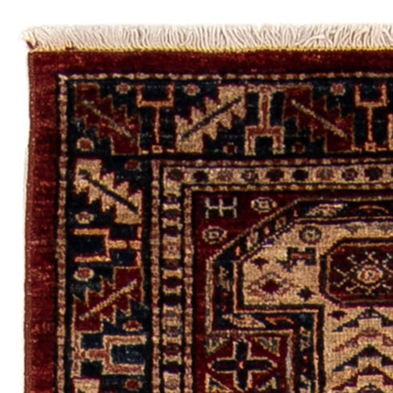 Corredor Tapete Ziegler - Kazak - 281 x 62 cm - vermelho escuro