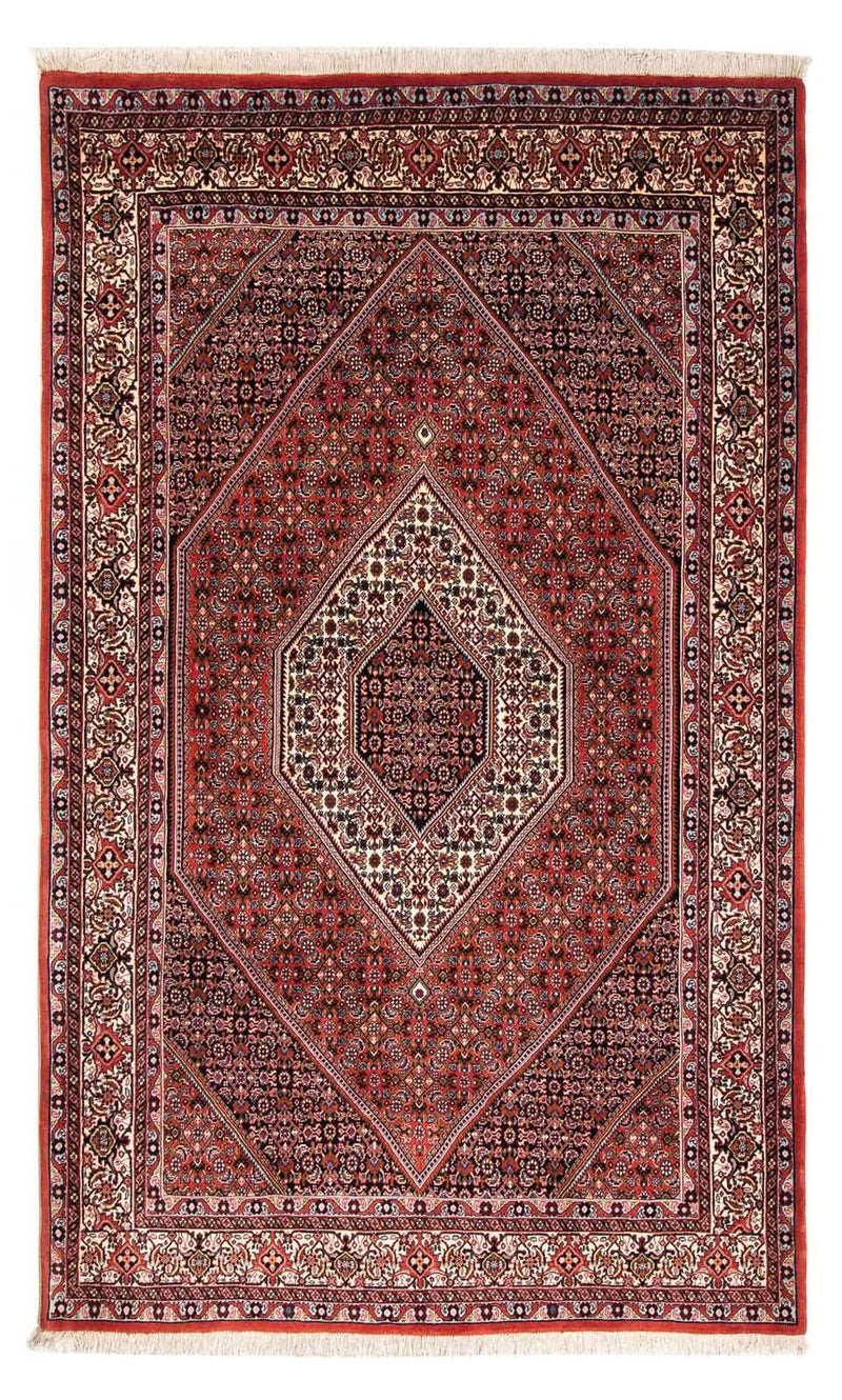 Tapete Persa - Bijar - 263 x 168 cm - vermelho