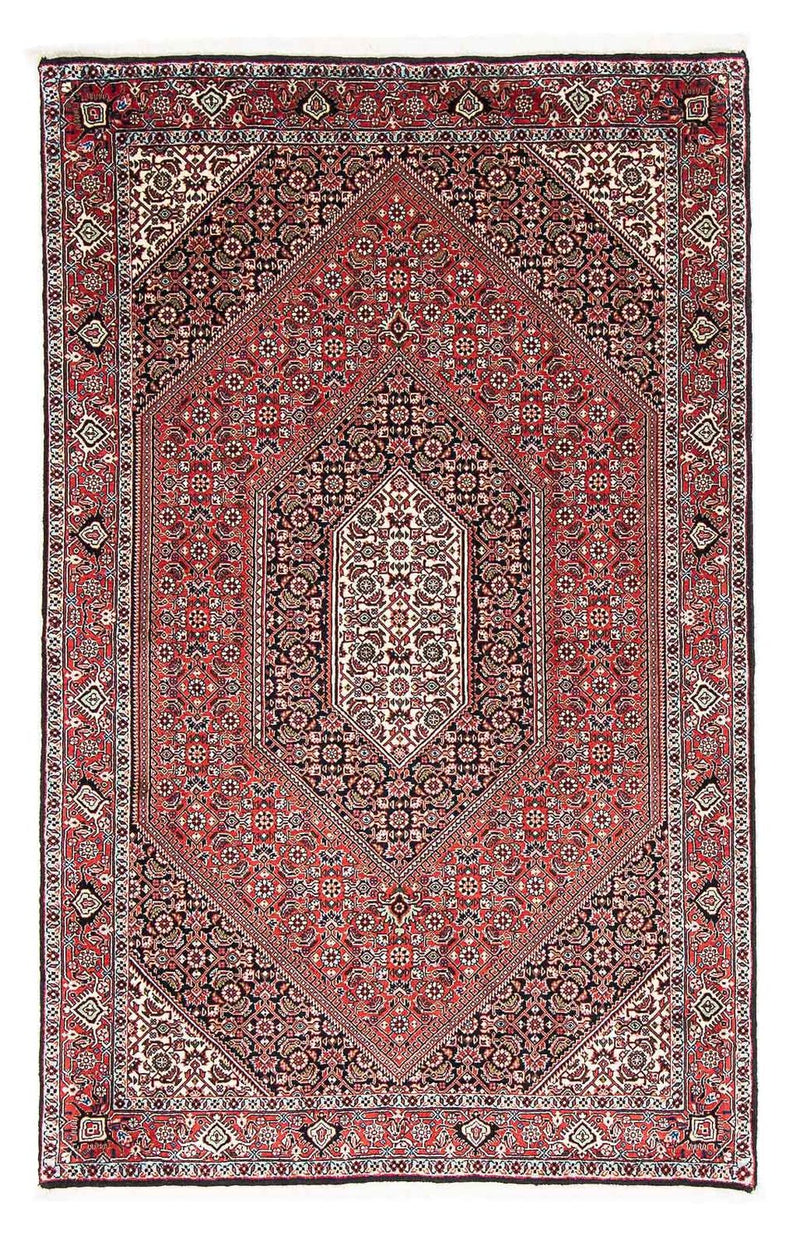Tapete Persa - Bijar - 181 x 108 cm - vermelho