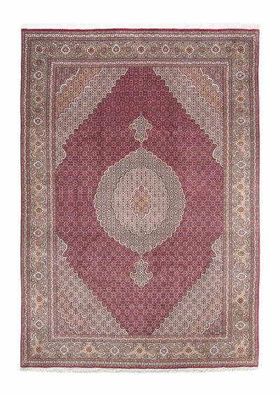Tabriz Tapete 202x295cm - Tapete persa - vermelho
