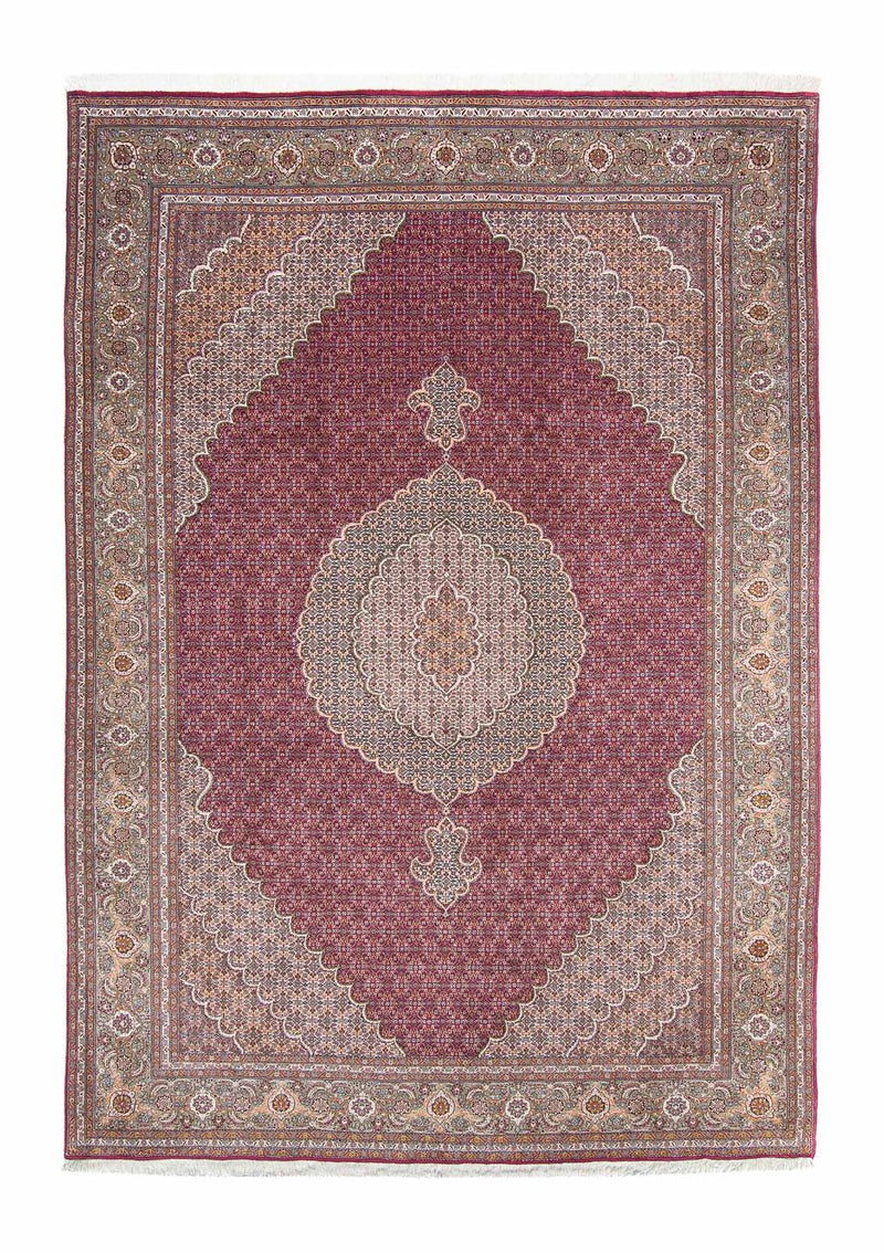 Tapete Persa - Tabriz - 295 x 202 cm - vermelho