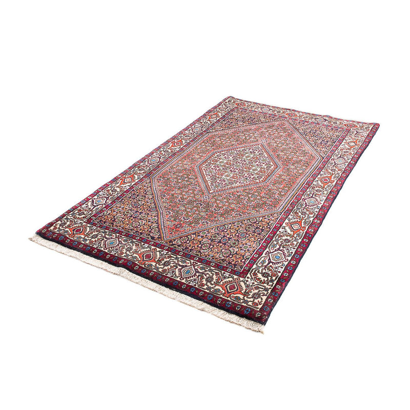 Tapete Persa - Bijar - 190 x 108 cm - vermelho claro