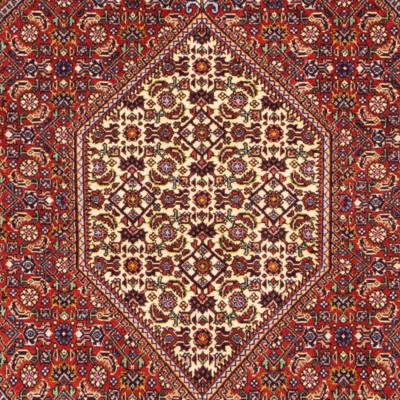 Tapete Persa - Bijar - 168 x 108 cm - azul escuro