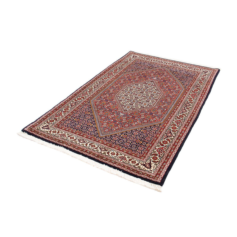 Tapete Persa - Bijar - 168 x 108 cm - azul escuro